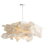 Modern Cloud Paper Pendant Light - White Floating Ceiling Chandelier Lamp Fixture for Living Room, Bedroom, Study, Hotel & Shop Decor