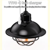 Outdoor Camping Tent Light Multifunctional Retro Hanging Horse Light Cob Emergency Portable Light USB Charging Light