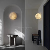 Half Circle Lunar Ceiling Light, Half Circle Wall Light, Hallway Staircase, Bedroom, Bedside, Dining Room, Creative Wall Light
