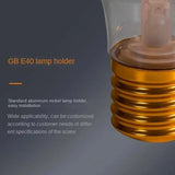 Heart/Rainbow Shape Edison Bulb Usb Filament 5v E40 Lamp Light Bulbs Rechargeable Creative Night Children Handheld Decoration