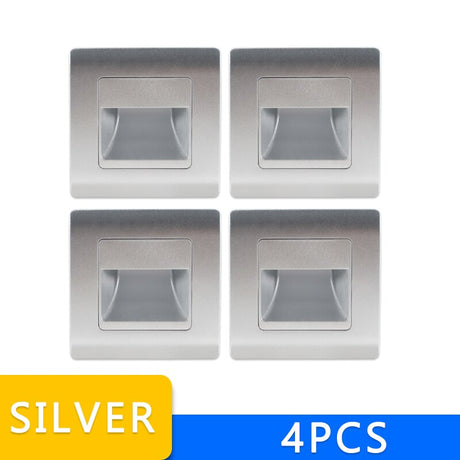 Recessed PIR Sensor Stairs Wall Lamp Indoor Stairs Wall light Corridor Lamp AC85-265V Wall Stairs Lighting Sensor Lamp For Home
