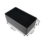 Outdoor Waterproof Plastic Junction Box (Black & White) - IP-Rated Plastic Enclosure & Electronics Project Instrument Shell Case