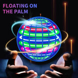 Auto-Spinning LED UFO Flying Orb Ball - Magic Floating Hover Toy