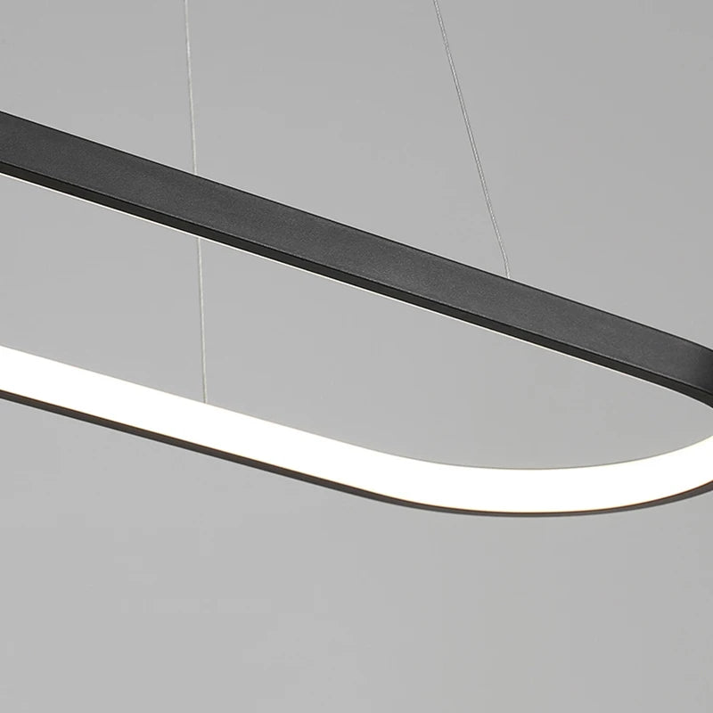 Modern LED Pendant Light Minimalism Line Lamp For Living Room Dining Room Bedroom Hanging Chandelier Home Decoration Lighting