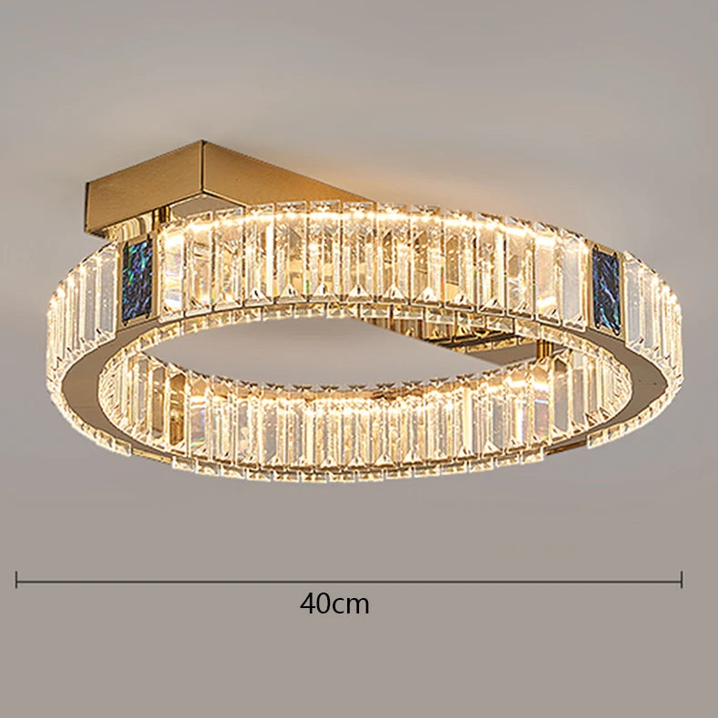 home decorationPendant lights, luxury crystal living room chandelier, bedroom Pendant lamp, ceiling light, indoor lighting