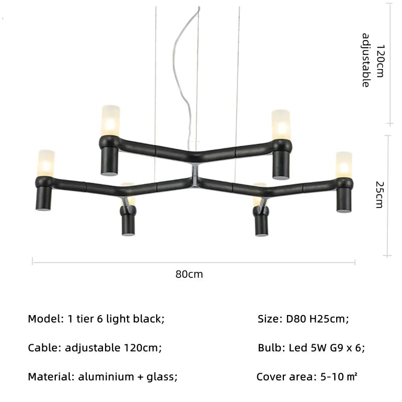 Modern Luxury Foyer G9 Led Chandelier Lustre Metal Pendant Chandelier Lighting Stairs Hanging Lamp Deco Led Indoor Light Fixture