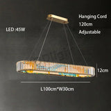 2025 Modern New Enamel Color Chandiler Lustre Crystal Glass Ceiling Light Luxury LED Ring Villa Decor Bedroom Living Dining Room