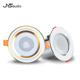 Mini Smart Music LED Ceiling Lights Modern APP Control Bedroom Kitchen Lighting Audio Downlight Bluetooth-compatible Music Lamp