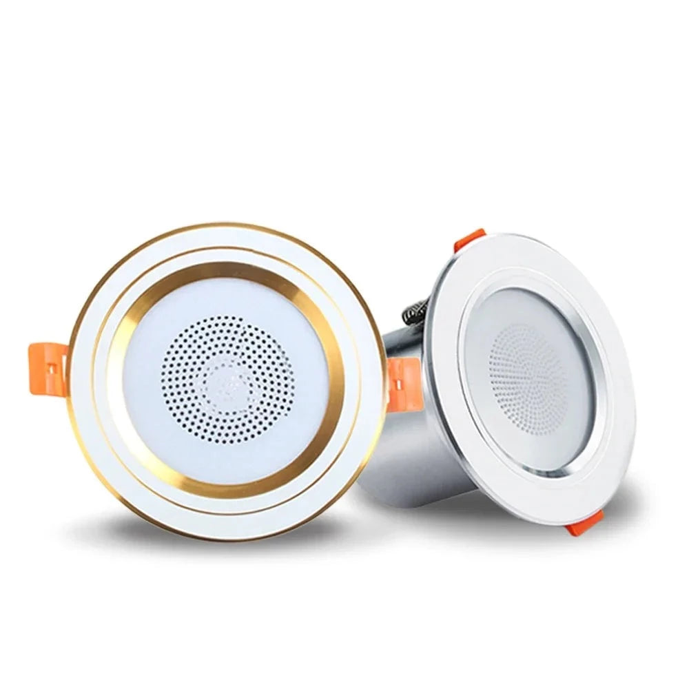 Mini Smart Music LED Ceiling Lights Modern APP Control Bedroom Kitchen Lighting Audio Downlight Bluetooth-compatible Music Lamp