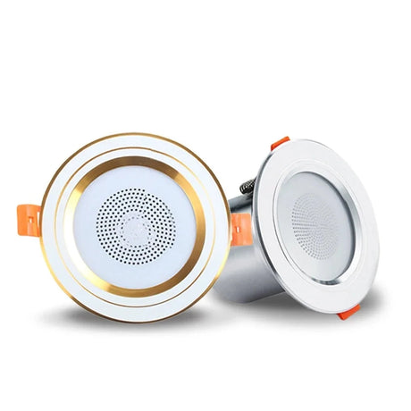Mini Smart Music LED Ceiling Lights Modern APP Control Bedroom Kitchen Lighting Audio Downlight Bluetooth-compatible Music Lamp