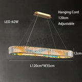 2025 Modern New Enamel Color Chandiler Lustre Crystal Glass Ceiling Light Luxury LED Ring Villa Decor Bedroom Living Dining Room