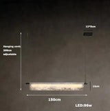Build Our Home LED Marble Design 2026 New Trend DIY Hanging Lamps Pendant Light Chandelier Indoor Lighting For Dinning Room
