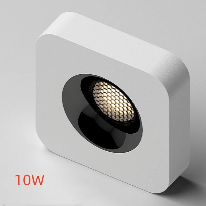 Fashionable ultra-thin 3.5CM surface mounted anti glare full spectrum COB tube lamp, home living room hallway, no opening