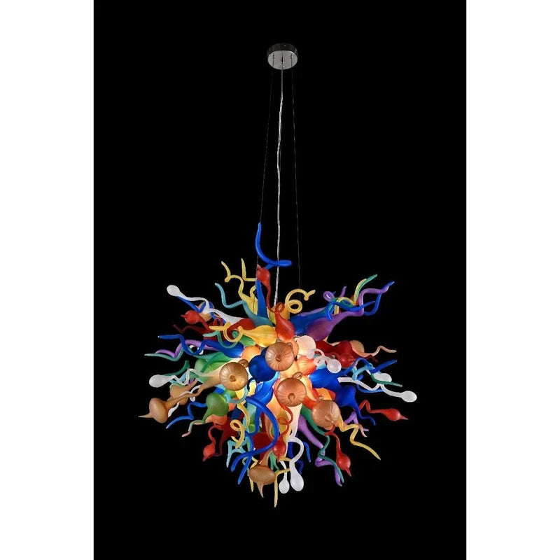 Minimalist Ceiling Light 2026 Designer White Lincoln Murano Glass Pendant Lamp Luster Dimmable Adjustable For Living Dinin