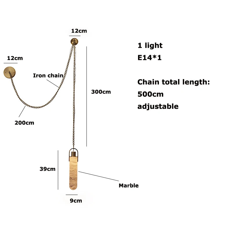 Marble Design Gold Chrome Dimmable LED Hanging Lamps 2026 Chandelier Suspension Luminaire Lampen For Dinning Room