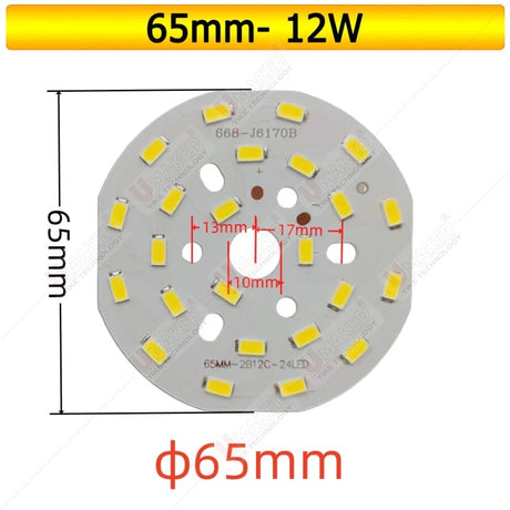 3W 5W 7W 9W 12W 15W 18W 20W 24W SMD5730 Brightness SMD Light Board Led Lamp Panel For Ceiling PCB With LED free shipping