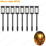 Waterproof LED Solar Lights for Garden Yard - Automatic Landscape Pathway Lighting
