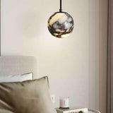 2026 Natural Stone Pendant Lamp 12cm Wire Height Adjustable G9 Bulb Bedroom Dining Room Kitchen Lightiing Fixtures