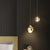 Nordic Luxury Crystal LED Chandelier Double Head Long Line Hanging Lamp For Home Decors Restaurant Bar Bedroom Pendant Lights