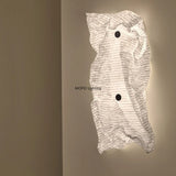 Retractable Wooden Chandelier Elastic Mesh Fabric Modern Ceiling Light Soft Diffused Ambient Lighting for Living Room Bedroom
