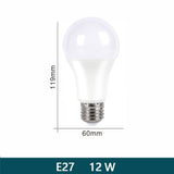 LED Bulb Lamps E27 E14 AC220V 110V 120V DC12V-85V 24 Light Bulb power 10pcs 20W 18W 15W 12W 9W 5W 3W Lampada Living Room Home LED