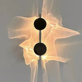 Minimalist LED Wall Sconce Creative Art Ripple Wall Lamp Bedroom Bedside Background Aisle Porch Corridor Atmosphere Wall Light