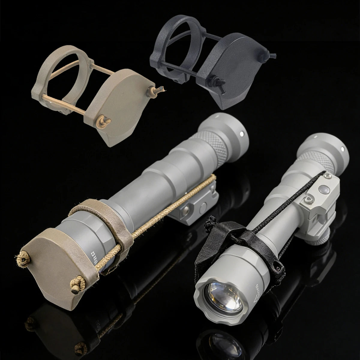 Tactical M600 / M300 LED Scout Light with Dual Pressure Switch for 20mm Rail