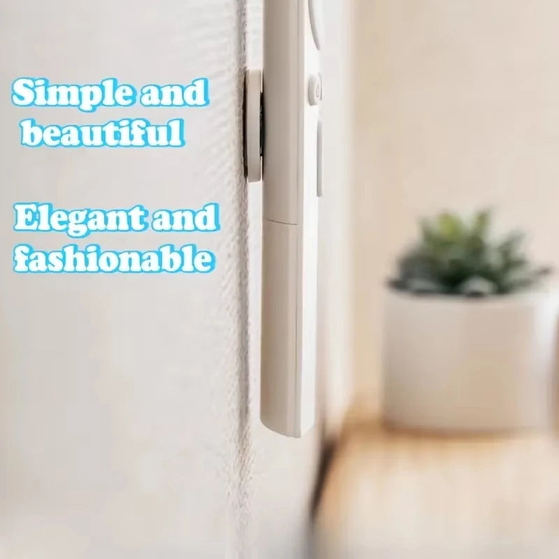 3/6Pcs No-Drill Magnetic Remote Control Holder - Wall Mount Organizer for TV & AC