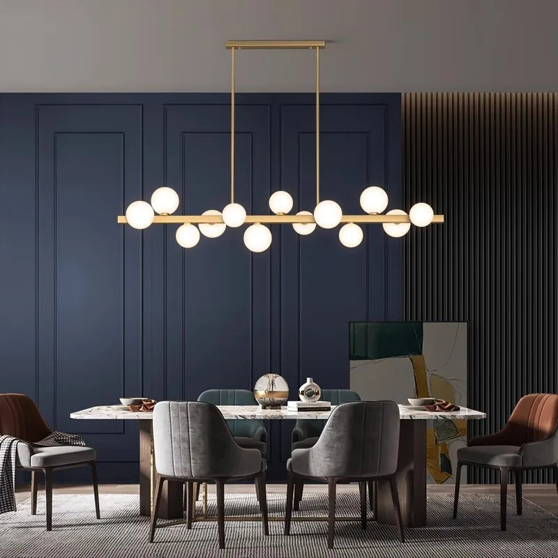 Modern LED Pendant Light for Living Room - Luxury Home Decor Chandelier