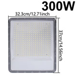 LED Flood Light Outdoor Spotlight (10W–100W) 220V - 6500K Daylight IP66 Waterproof Wall Lamp for Garage, Gym & Street