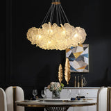 Crystal Luxury Atmospheric Chandelier Living Room Bedroom Restaurant Lamping Duplex Crystal Lamps