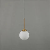 Nordic Modern LED Hanging Lamp Glass Pendant Lights for Kitchen Dining Room Bedroom Nordic Pendant Lamps Home Lighting Fixtures