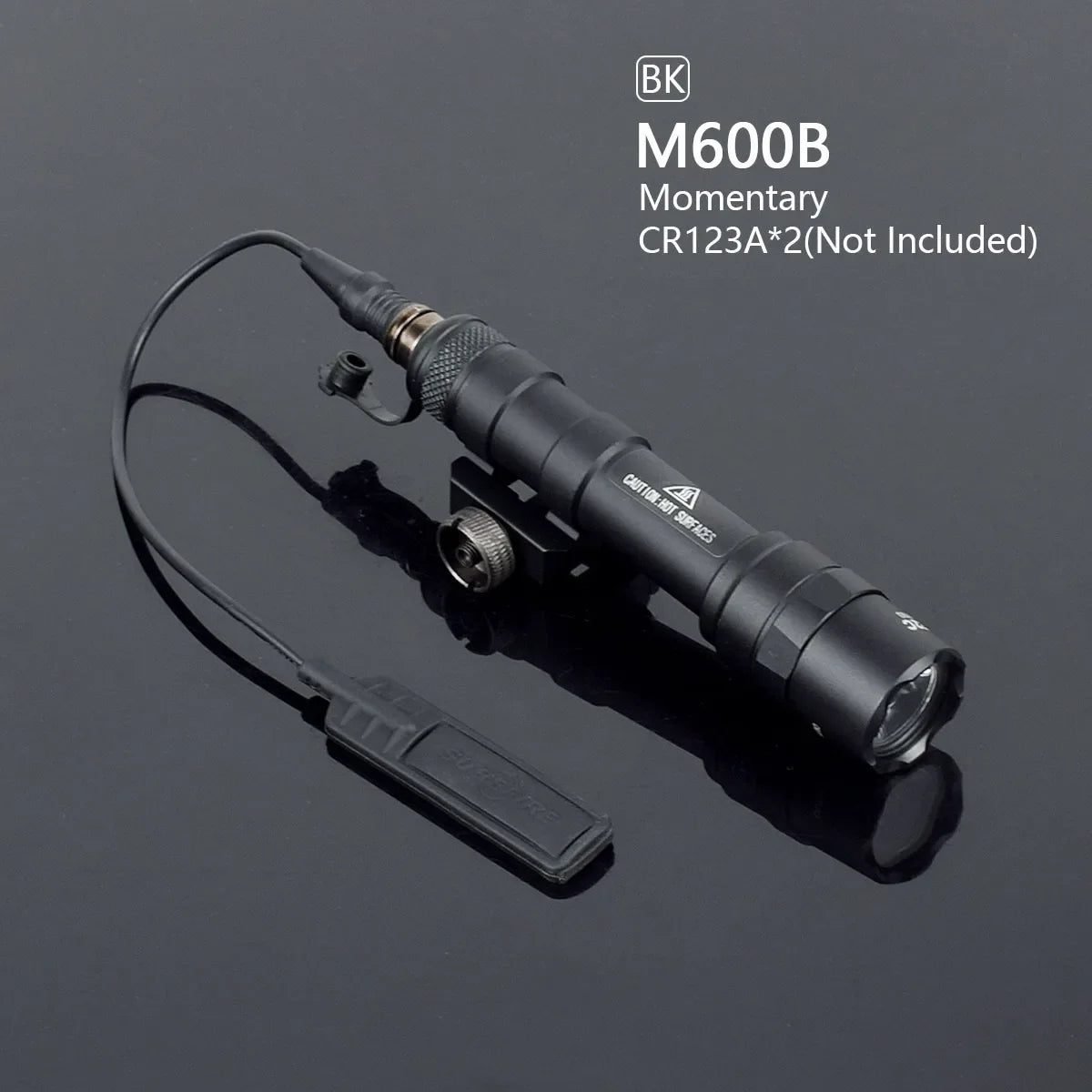 Tactical M600 / M300 LED Scout Light with Dual Pressure Switch for 20mm Rail