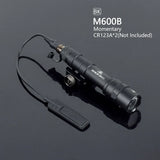 Tactical M600 / M300 LED Scout Light with Dual Pressure Switch for 20mm Rail