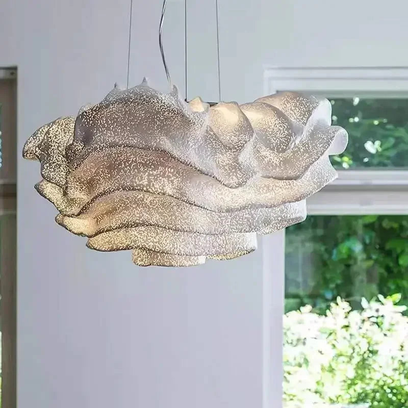Art Deco Shop Restaurant Chandeliers Modern Creative Cloud Pendant Lights Living Room Bedroom Hanging Lamps for Room Decor LED