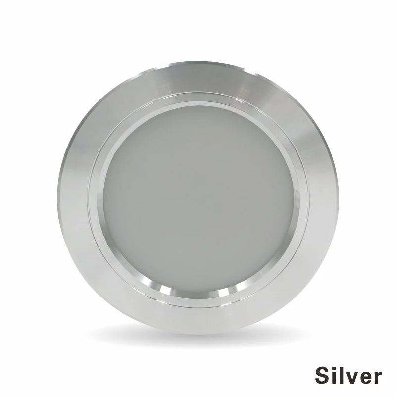 10pcs/lot 5W 9W 12W 15W 18W Led Downlight 220V Ceiling Light Recessed Down light Round Panel Light Cold Warm white LED Spotlight