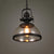 Iron LED Pendant Lights Loft Industrial Kitchen Hanging Lamp for Dining Room Decors Home Light Fixtures Glass Lampshade
