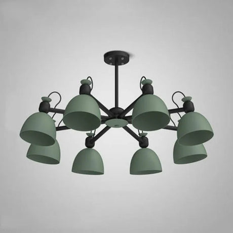 Colorful Pendant Lamp 3/5/6/8 Multi-colored Silicone E27 Art Pendant Lights For Modern Bar Restaurant Bedrooms Shopping Mall