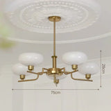 Retro Artistic Design Glass Pendant Light Ball Used in Bedrooms Study Rooms Living Kitchens  Island Chandelier Indoor Hanging