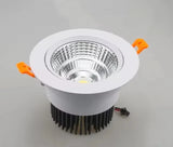 Dimmable AC90V-260V 5W7W9W12W15W18W20W LED Downlights Epistar Chip COB Recessed Ceiling Lamps Spot Lights For Home illumination