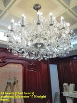 European Imported Egyptian Crystal Lamp Luxury Villa Living Room Pendant Light Simple Candle Dining Room Lamp Study Bedroom 2026