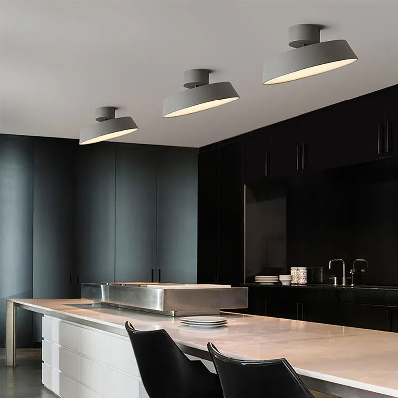 Modern LED Ceiling Light Rotatable Adjustable Chandelier Bedroom Living Kitchen Corridor Indoor Home Decor Light Fixture Luster