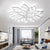 Modern LED Ceiling Chandeliers Light for Living Dining Room Bedroom Ceiling Lamps  With Remote Control Dimmable Lights Fixtures