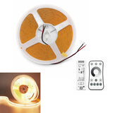  24V LED COB Free Cut Strip 5m 10m 312/576 LEDs Flexible Light Tape 3000K 4000K 6000K Bright Linear Lighting with Remote Control