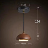 Nordic LED Pendant Lamp Wood Bar Kitchen Island Hanging Light Restaurant Coffee Shop Loft Home Decoration Indoor Lighting