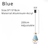 Modern Simple Creative Chandelier Luxury Luster Personality Pendant Lamp  Room Decors Hanging Lighting for Bedroom Dining Study