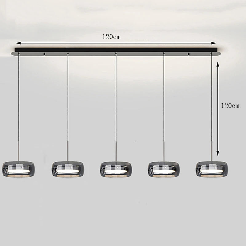 Modern home decor ring led lights pendant light lamps for living room Chandeliers for dining room hanging light indoor lighting