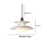 30CM Nordic Creative Design Pendant Lamp High Quality Color Umbrella Led Chandeliers Living Kitchen Bedroom Home Furnishings Lighting