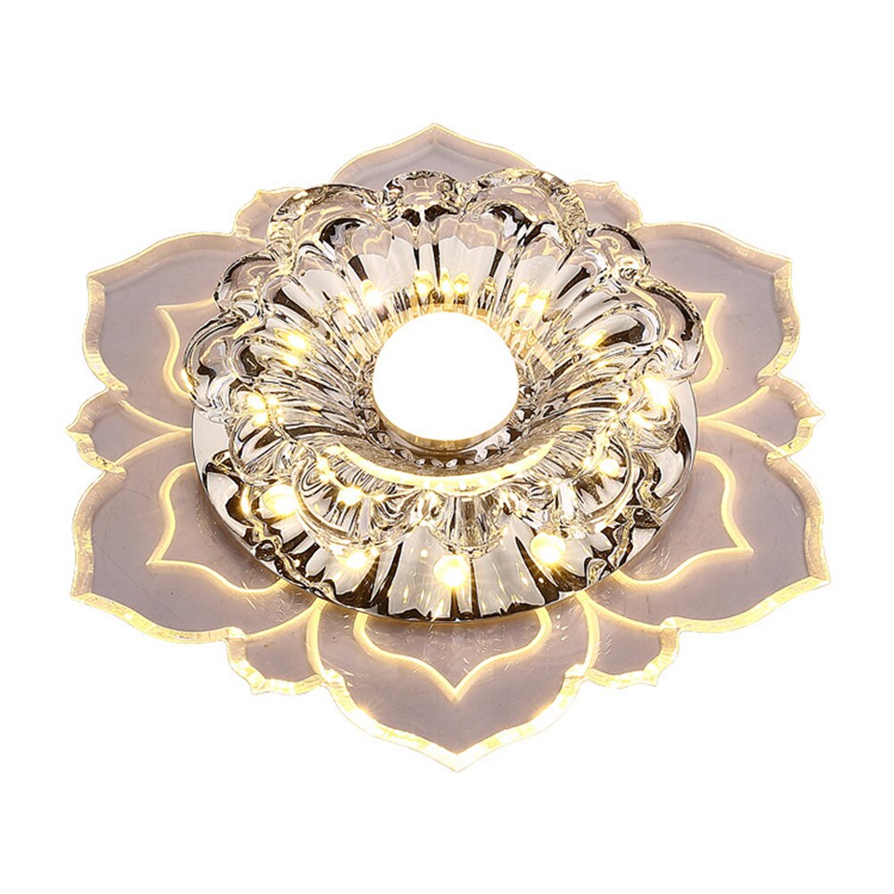 Modern LED Ceiling Light Surface Mounted Living Room Porch Aisle Corridors Lamps Crystal Lampshade Ceiling Light