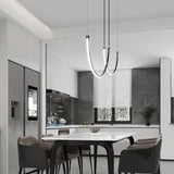 Living Room Chandelier Nordic All Copper New Post-Modern Long Chandelier Full Spectrum Eye Protection Designer Lighting Lamps